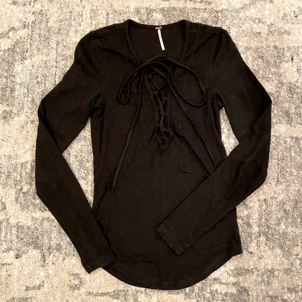 Free People Long Sleeve Shirt